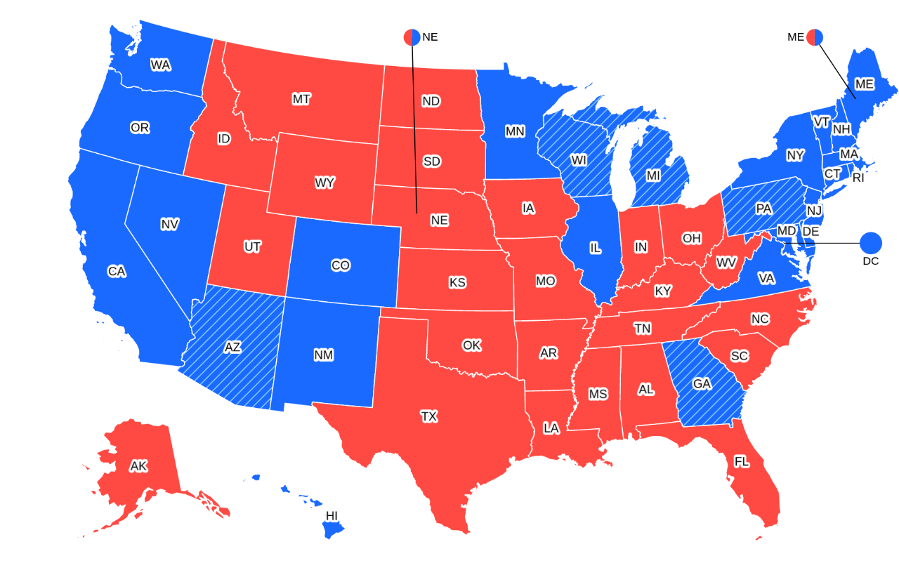 Америки 2020. Ключевые штаты в США. Индекс Штатов США. Акценты Штатов США. Республиканские и демократические штаты 2020.