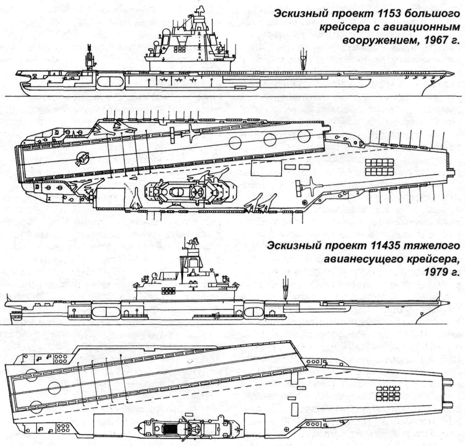 Авианосец адмирал кузнецов чертеж